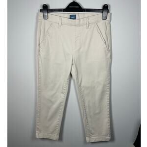Jag Jeans The Maddie Capris Tan Cotton Pants Women's 4P